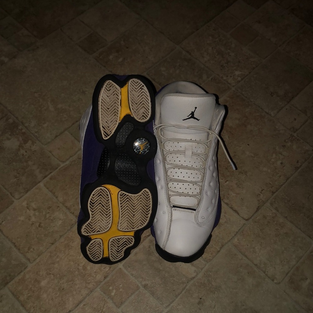 Used Jordan 13 Lakers